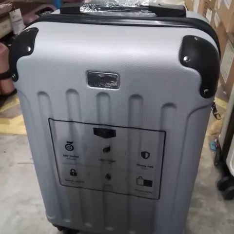 LUGG TRAVEL SUITCASE SILVER 
