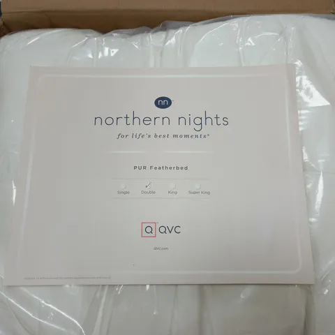 PUR FEATHER BY NORTHERN NIGHTS EXTRA DEEP FEATHERBED 