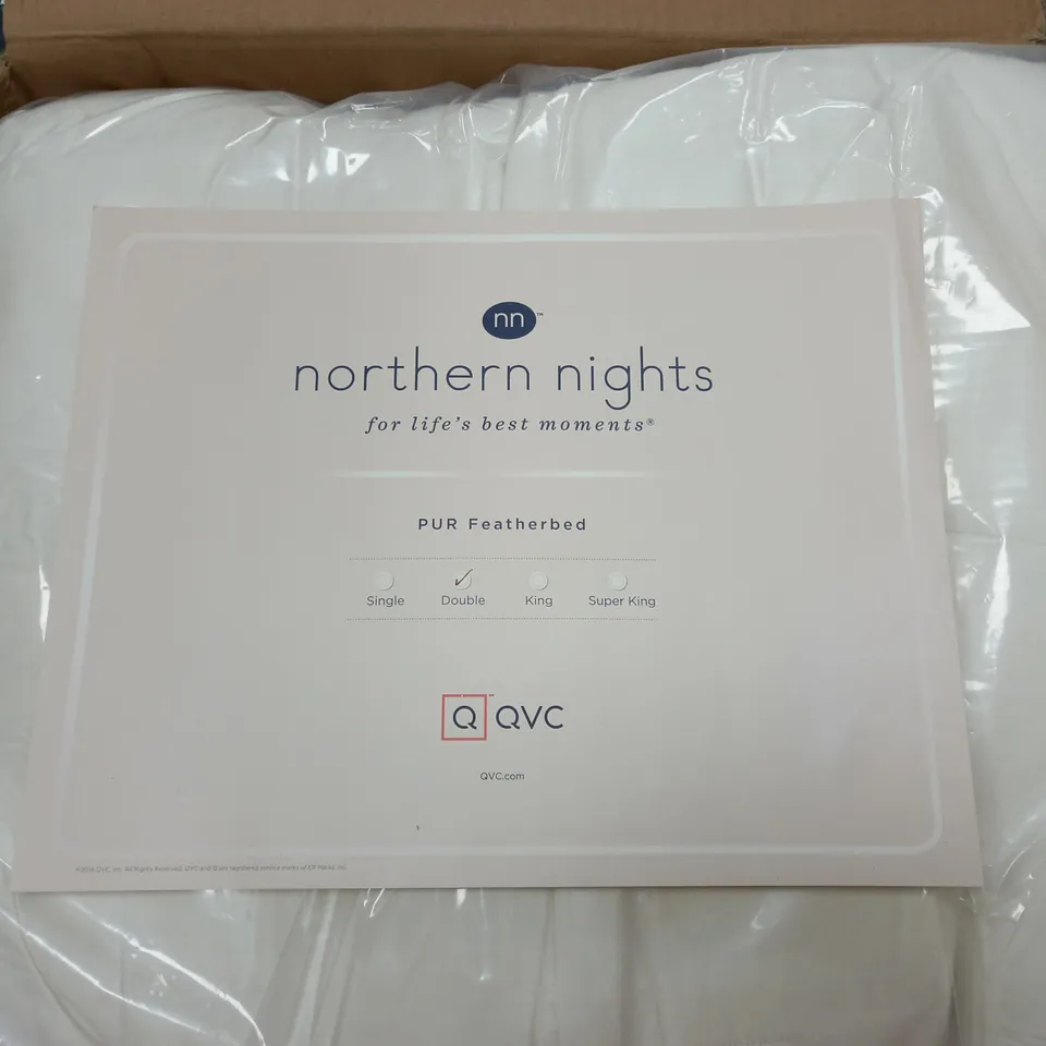 PUR FEATHER BY NORTHERN NIGHTS EXTRA DEEP FEATHERBED 