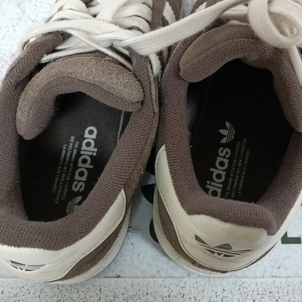 UNBOXED PAIR OF ADIDAS CAMPUS IN BROWN - UK 6
