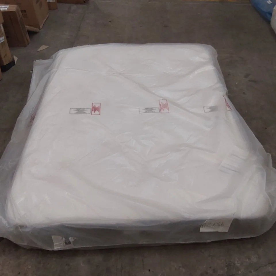 QUALITY BAGGED ASPIRE 10" FLAT 135CM DOUBLE MATTRESS 