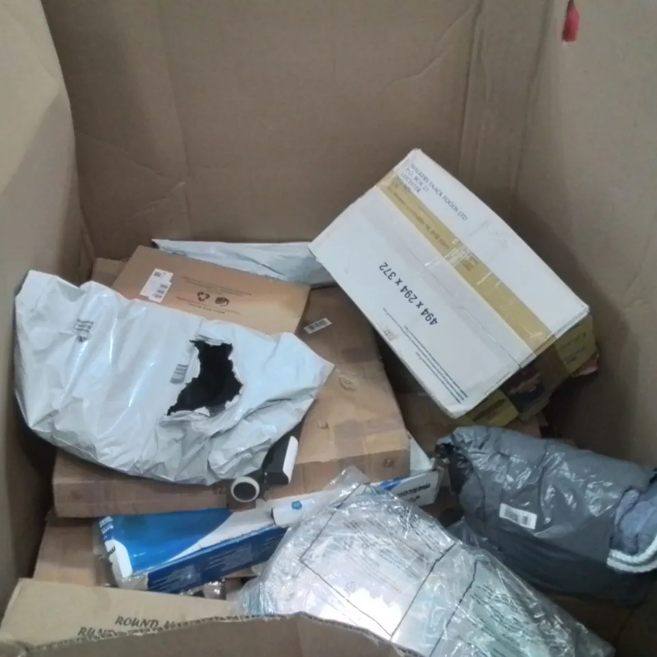 PALLET OF ASSORTED HOUSEHOLD GOODS AND PRODUCTS TO INCLUDE;AIR FRYER,TILE CHAMFERING MACHINE,WHITE MUD KITCHEN FOR KIDS