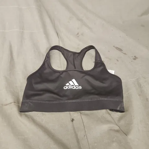 ADIDAS WOMEN'S BLACK SPORTS BRA - SIZE S A-C