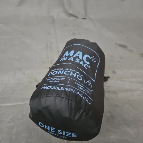 MAC IN A SAC PACKABLE PONCHO – ONE SIZE