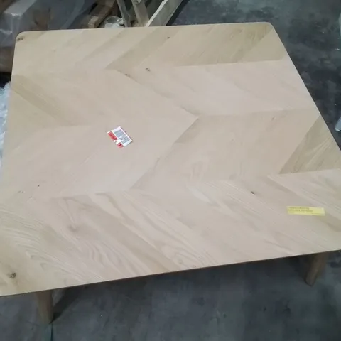 CHRISLEY SOLID WOOD COFFEE TABLE 