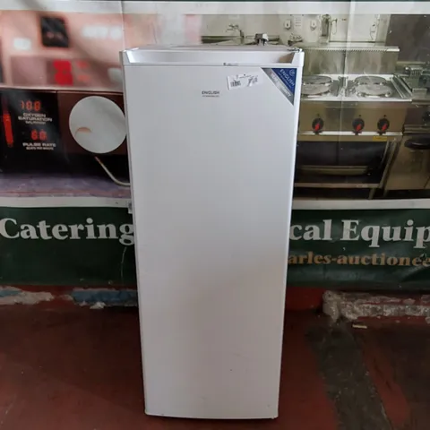 ENGLISH ELECTRIC UPRIGHT TALL FREEZER 168L 55cm WIDE / MODEL: EEF170H