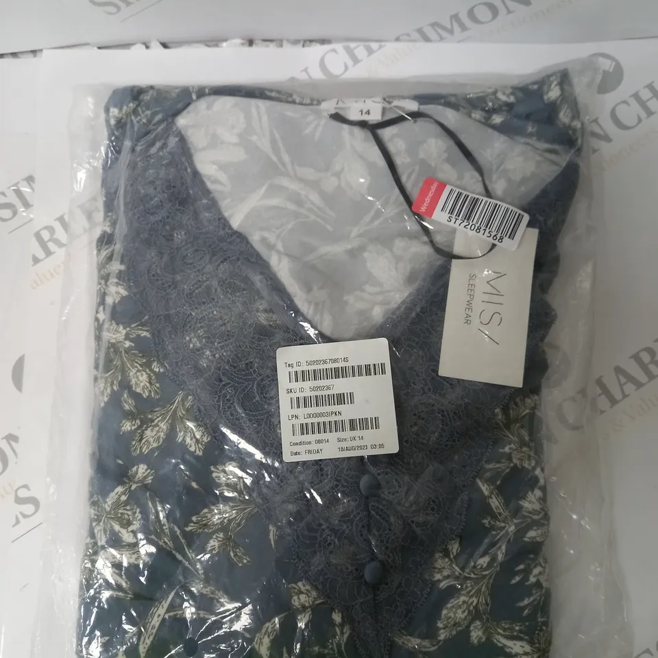 MIS/ SLEEPWEAR FLORAL PRINTED PYJAMAS - 14
