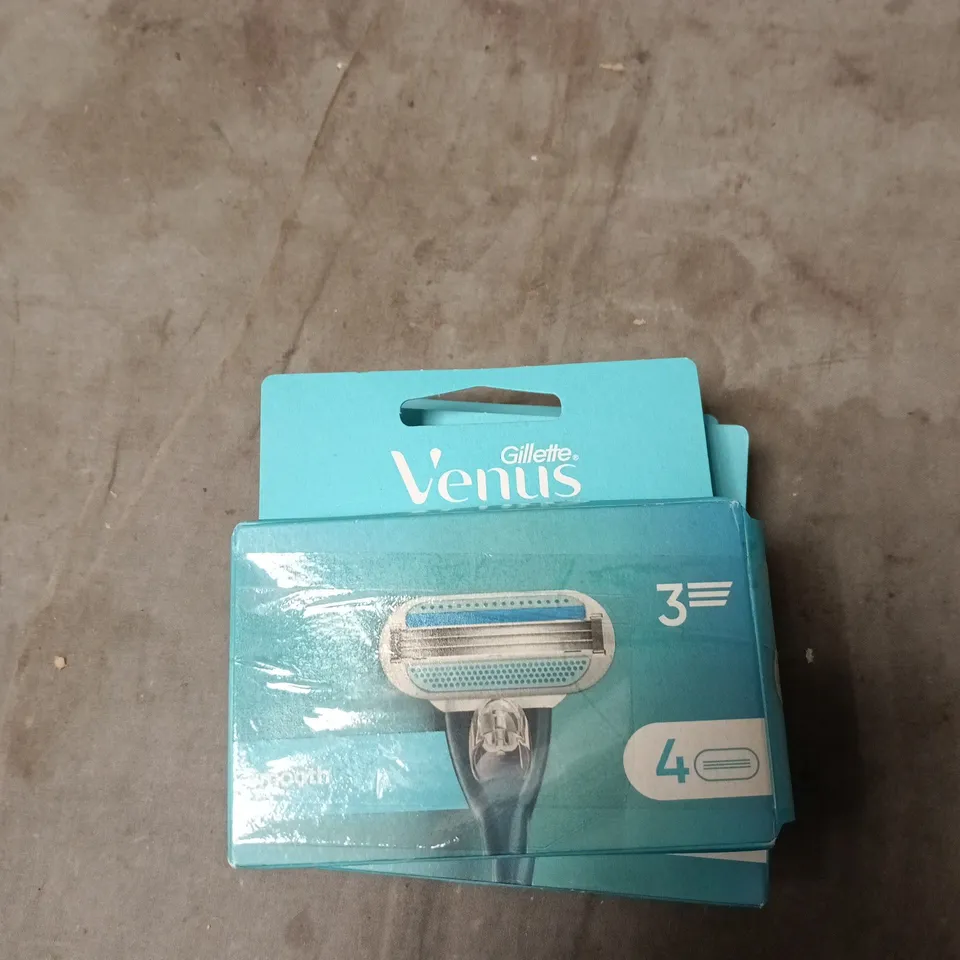 GILLETTE VENUS RAZOR CARTRIDGES – TURQUOISE BOXED, 3 PACK 