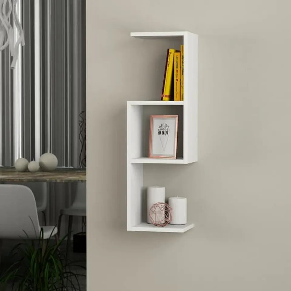 BRAND NEW BOXED DIBI BOOKSHELF - LIGHT MOCHA