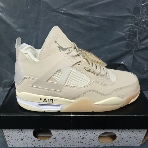 BOXED PAIR OF AIR JORDAN 4 RETRO'S - UK SIZE 7.5