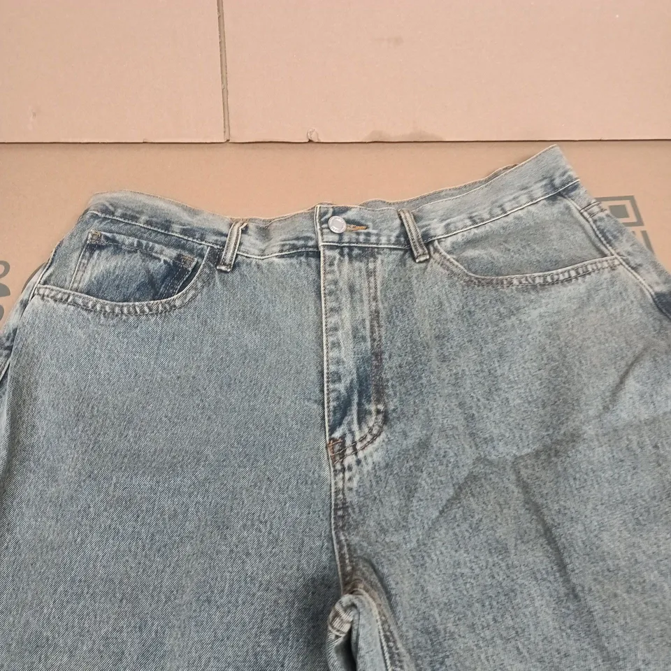 MARS THE LABEL THE DENIM MARS APPLIQUE JEANS – DARK WASH, XL