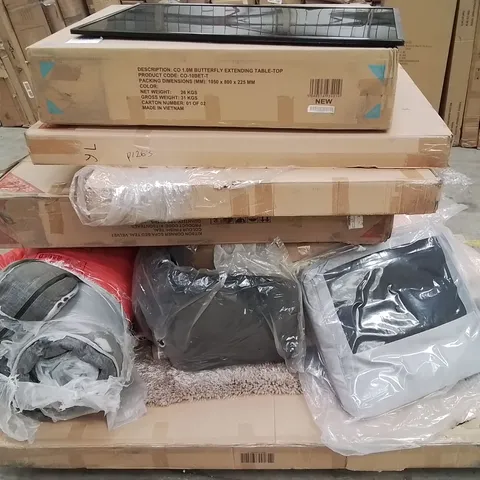 PALLET CONTAINING VARIOUS ASSORTED HOUSEHOLD CUSTOMER RETURNS 
