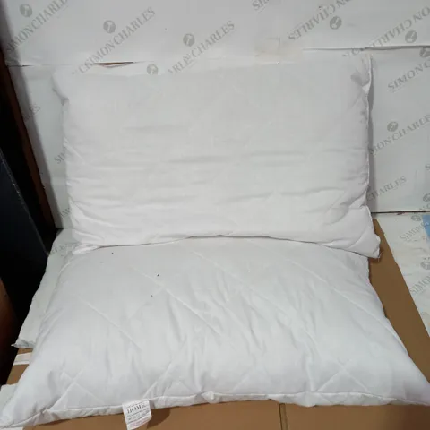 PAIR OF ADAM-HOME POLYESTER COTTON PILLOWS