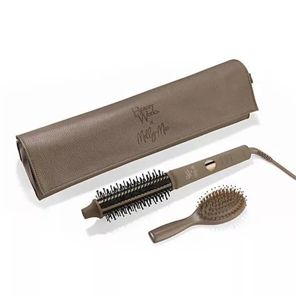 BEAUTY WORKS X MOLLY-MAE HOT BRUSH & SMALL ROLLER SET