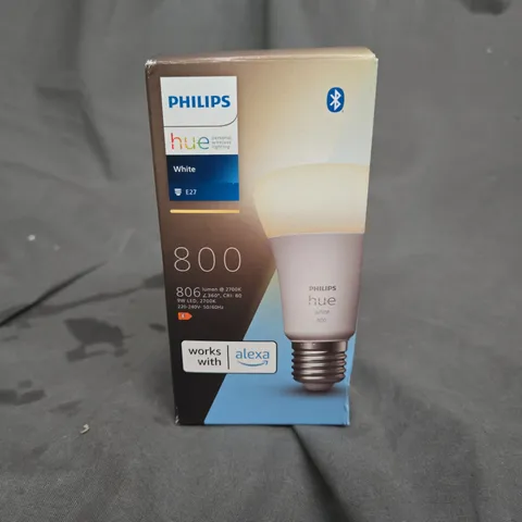 BOXED PHILIPS HUE WHITE E27 800