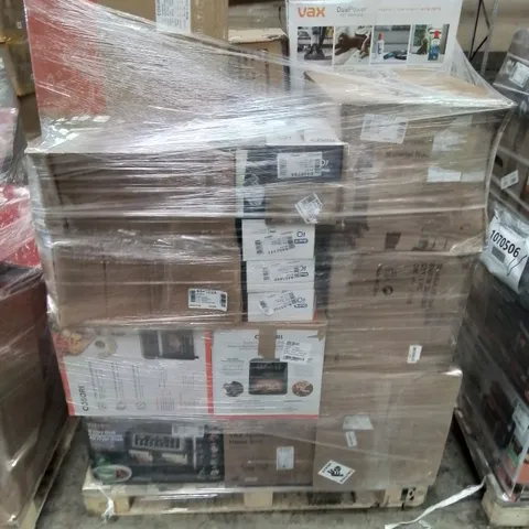 PALLET OF APPROXIMATELY 35 UNPROCESSED RAW RETURN HOUSEHOLD AND ELECTRICAL GOODS TO INCLUDE;