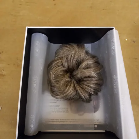 EASILOCKS HD FIBRE ELASTICATED SCRUNCHIE LIGHT GREY