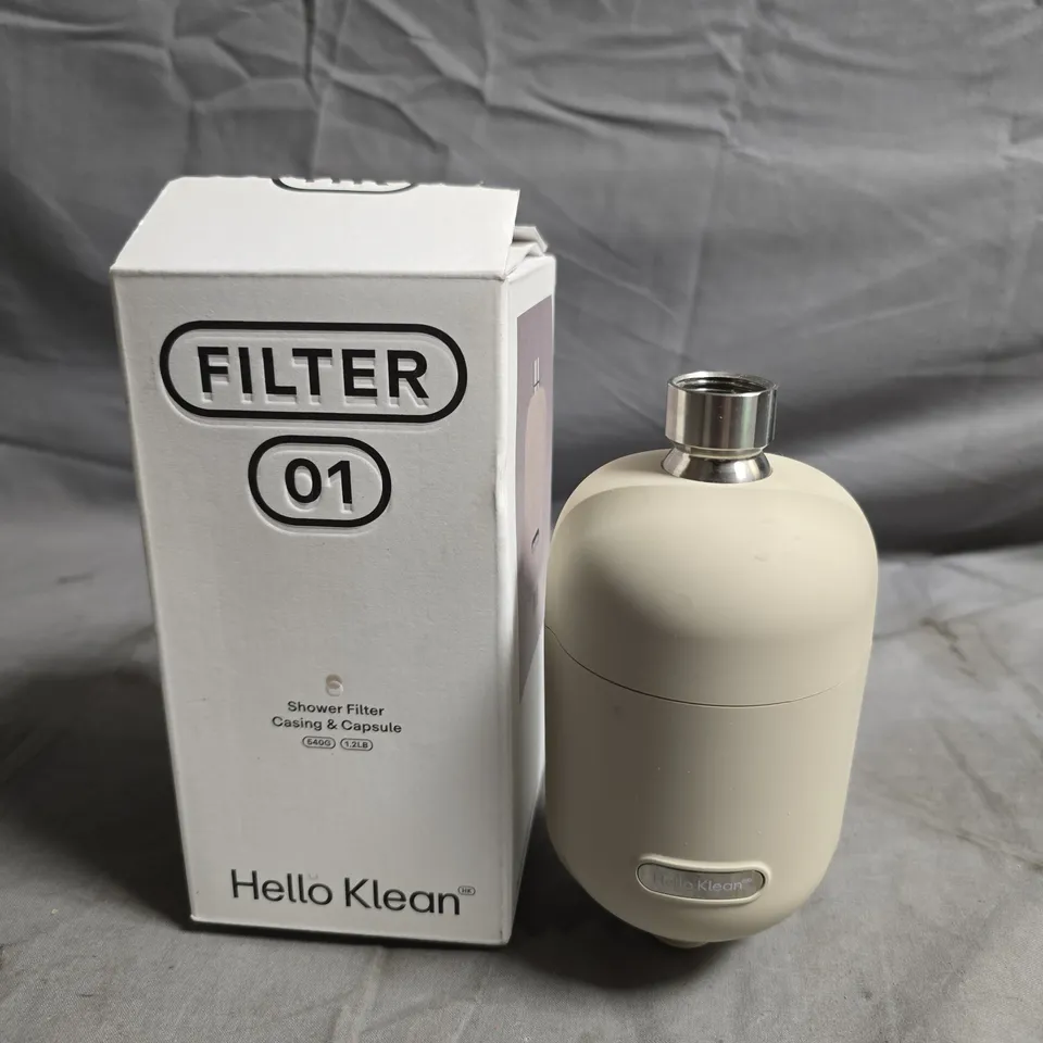 HELLO KLEAN SHOWER FILTER – 01 (CASING & CAPSULE)