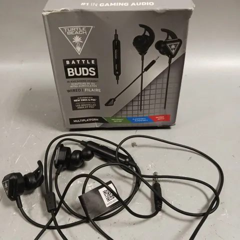 BOXED TURTLE BEACH BATTLE BUDS WIRED EARPHONES