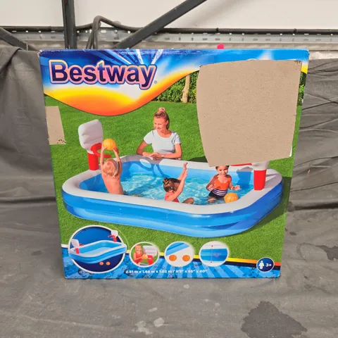 BOXED BESTWAY 2.51M X 1.02M GARDEN POOL