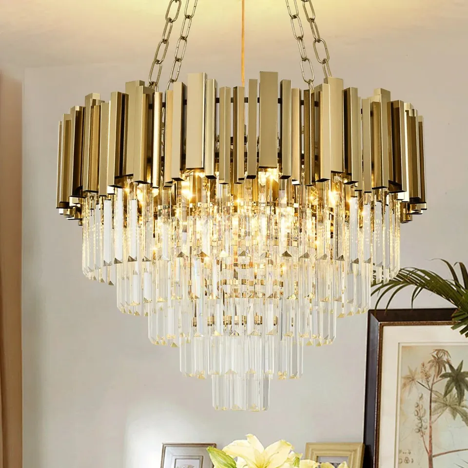 BOXED MALISE 8-BULB CHANDELIER (1 BOX)