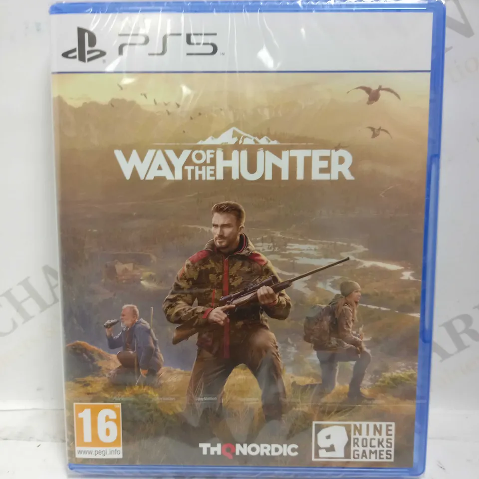 SEALED WAY OF THE HUNTER PLAYSTATION 5 GAME 