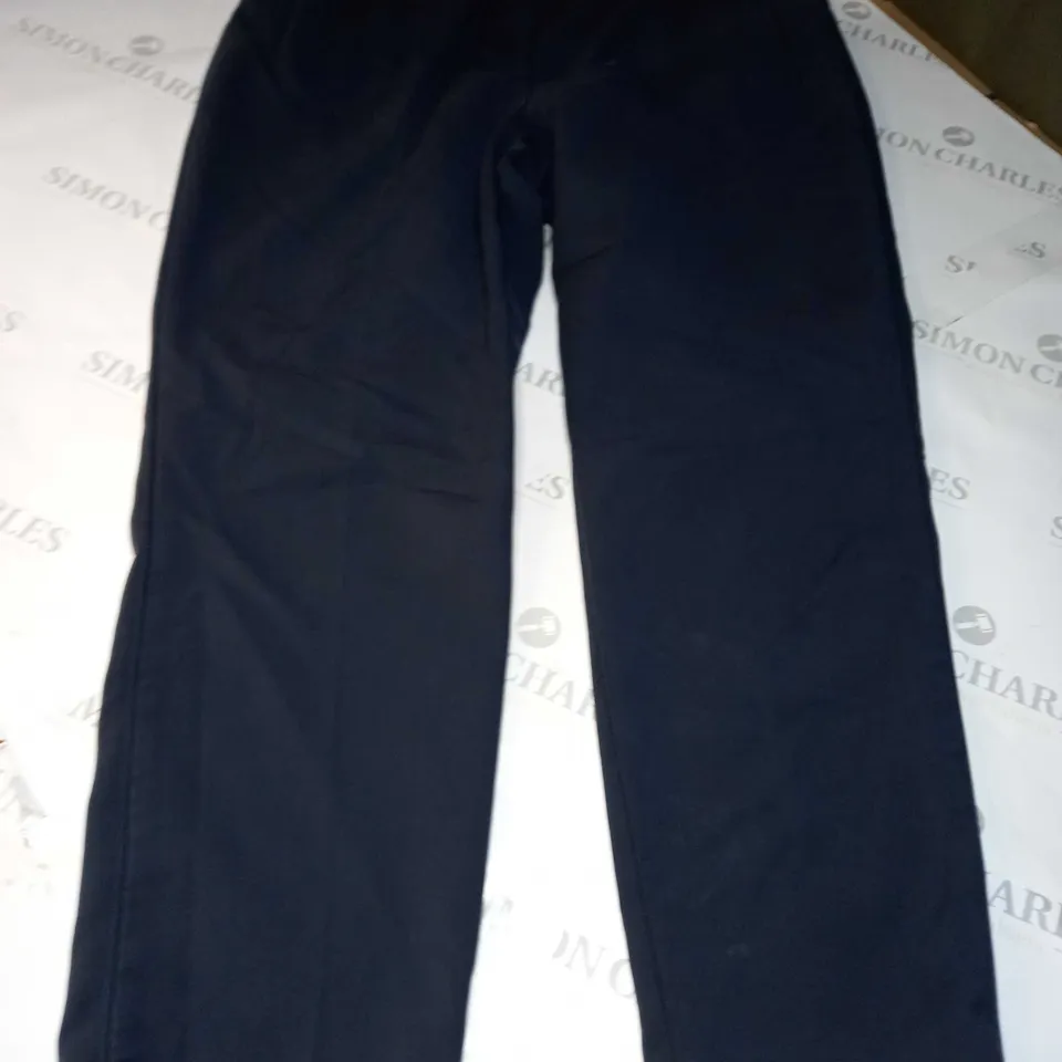 MONSOON WIDE LEG PANTS IN NAVY - UK 16
