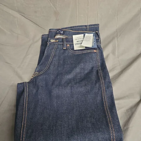 ABERCROMBIE AND FITCH VINTAGE STRETCH JEANS SIZE W33 - L30