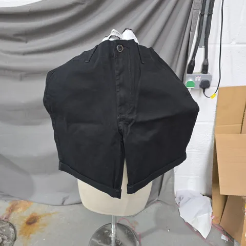 JACK & JONES BASIC CHINO SHORTS – BLACK, MEN'S SIZE M