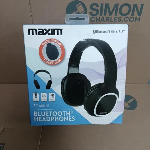 MAXIM BLUETOOTH HEADPHONES – WIRELESS, BOXED