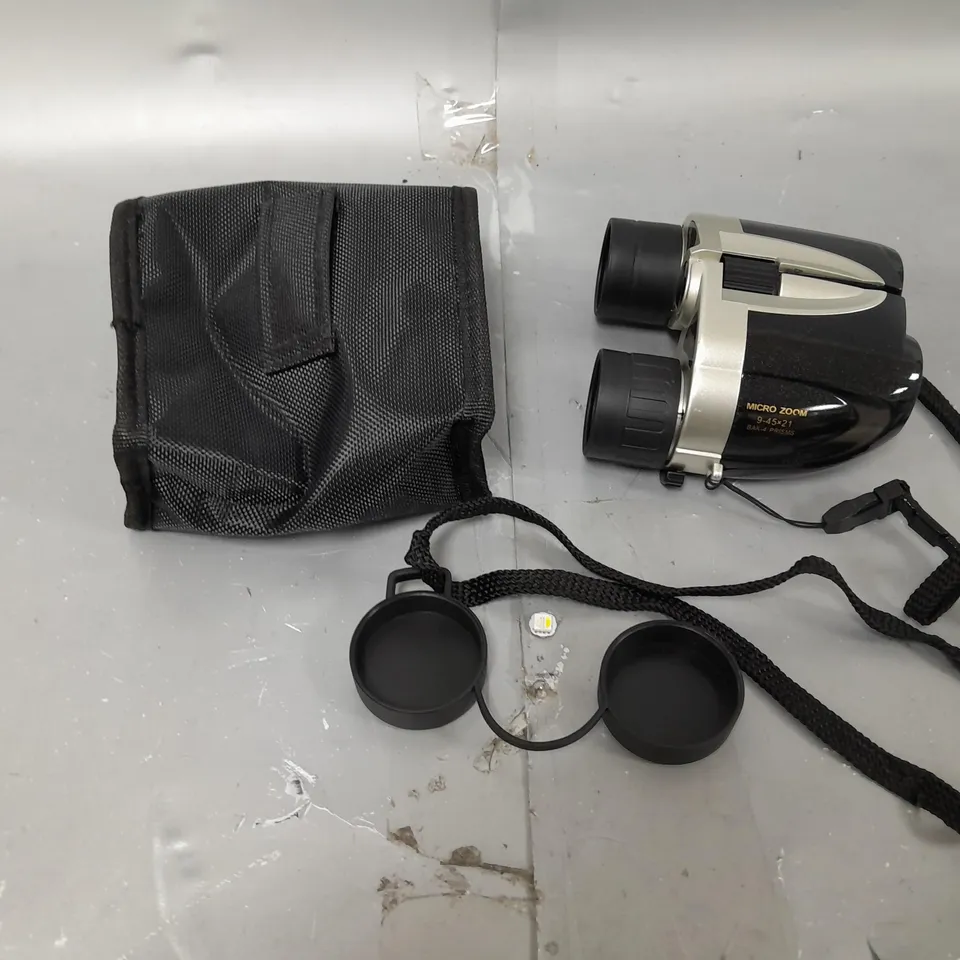 SUNAGOR 9-45X21 MICRO ZOOM BINOCULARS