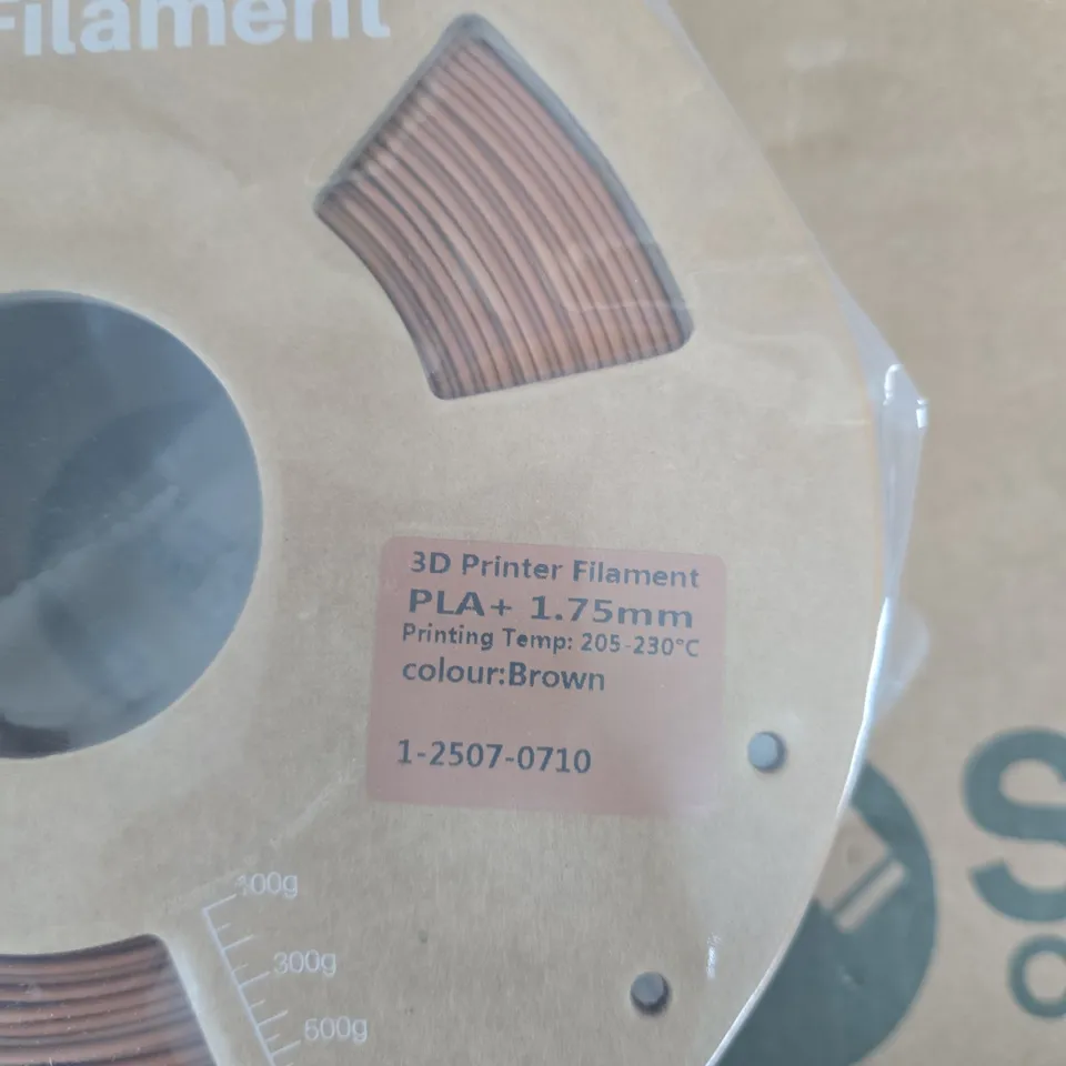 DEEPLEE PLA+ FILAMENT 1.75MM BROWN – 1KG SPOOL (3D PRINTER FILAMENT)