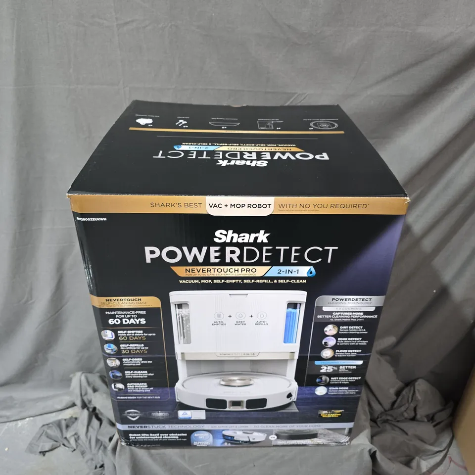 SHARK POWERDETECT VACUUM & MOP ROBOT – 2-IN-1, BOXED