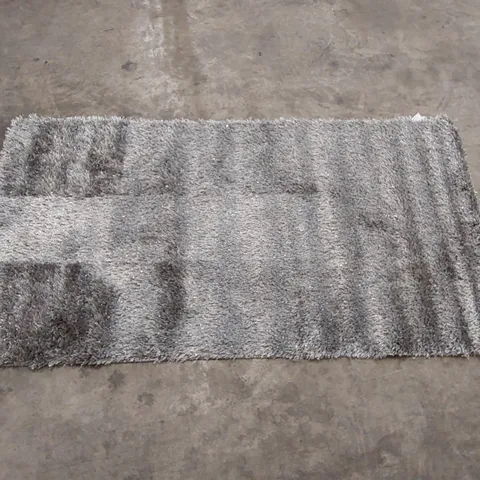 FREDI SHAGGY DARK GREY RUG // 80 X 150CM