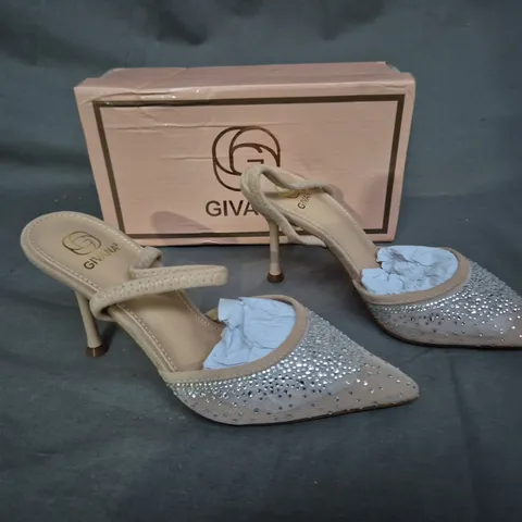 BOXED PAIR OF GIVANA ELIJAH HEELS UK 3