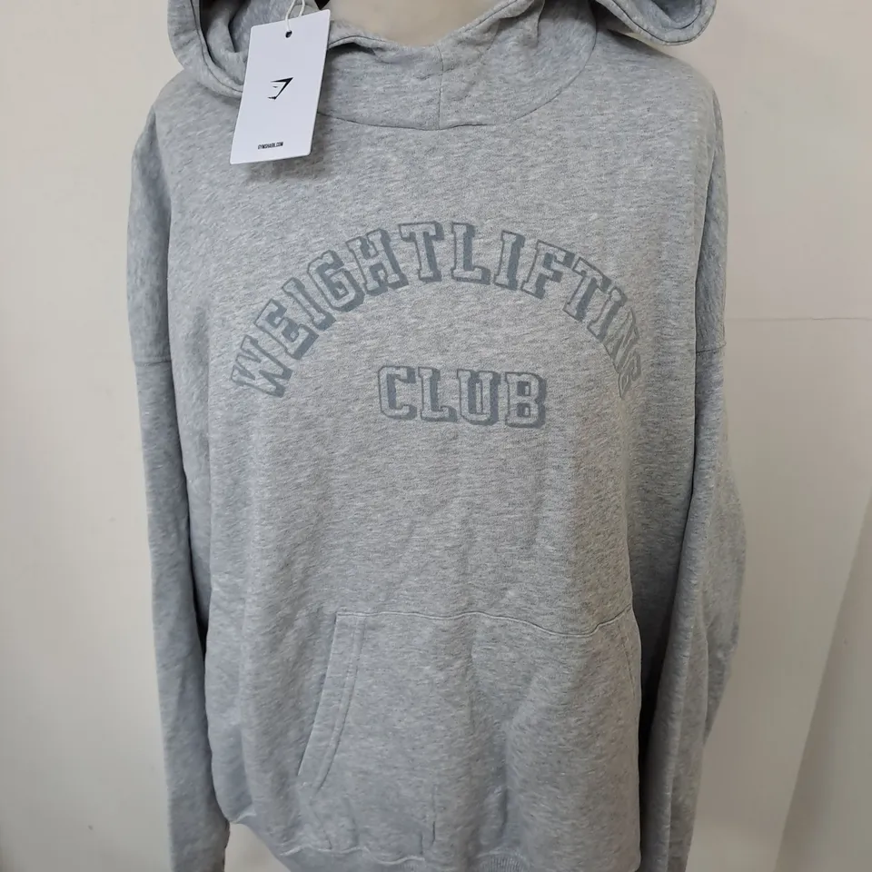 GYMSHARK WEIGHTLIFTING OVERSIZED HOODIE - M