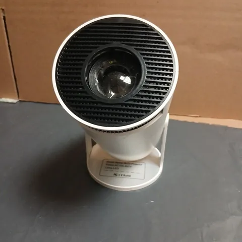 ALCD PROJECTOR – LED LAMP, AC100-260V, WHITE DESKTOP PROJECTOR