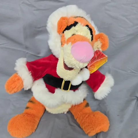 TIGGER PLUSH TOY IN SANTA OUTFIT – WINNIE THE POOH CHARACTER