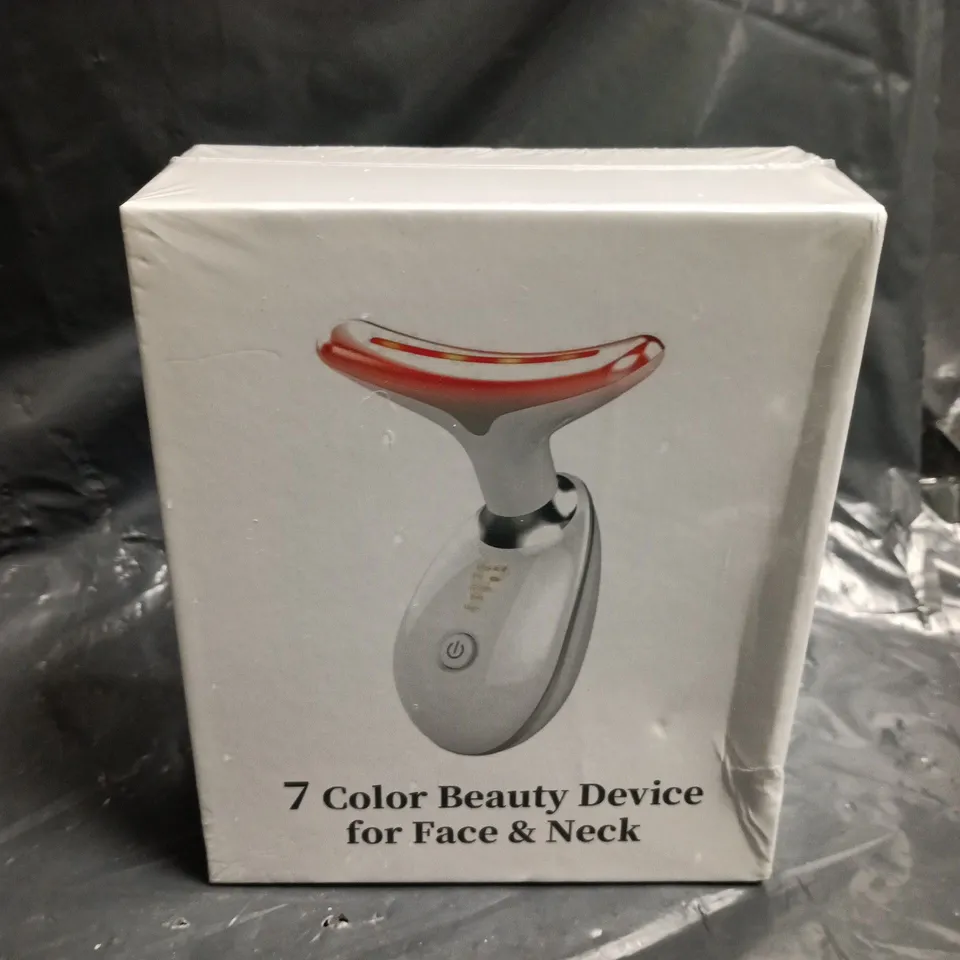 7 COLOUR BEAUTY DEVICE FOR FACE & NECK 