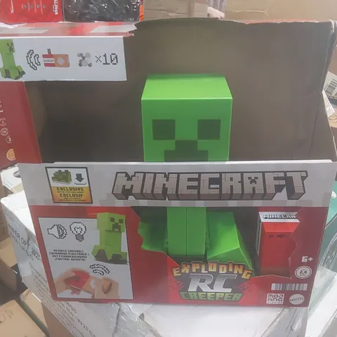 BOXED MINECRAFT EXPLODING R/C CREEPER