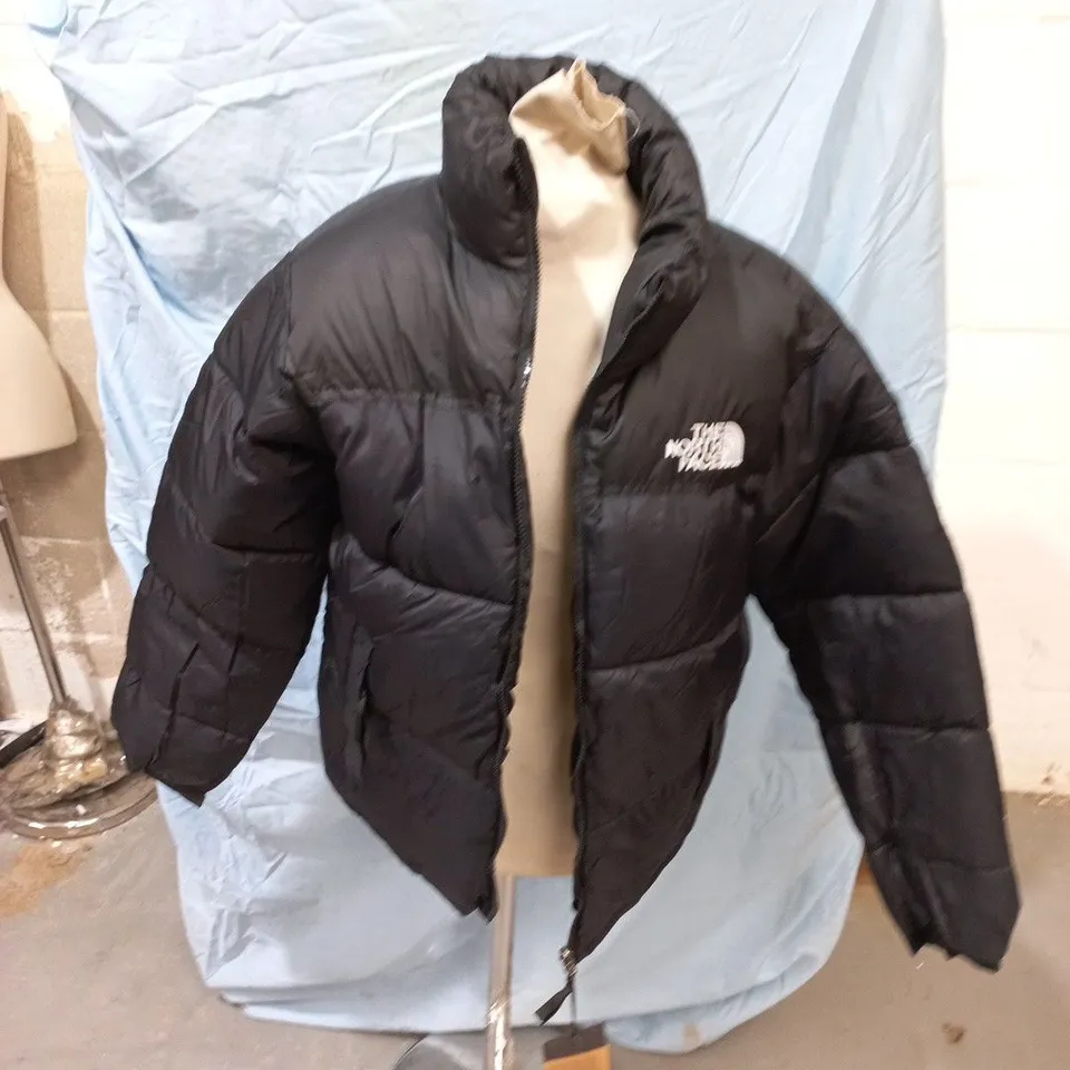 THE NORTH FACE MEN'S BLACK PUFFER JACKET – SIZE M