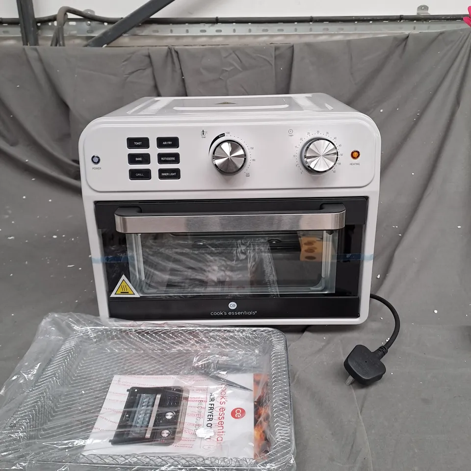 BOXED COOK'S ESSENTIAL AIR FRYER OVEN IN COOL GREY