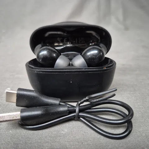 BOXED SOUNDCORE ACTIVE NOISE CANCELLING EARPHONES IN BLACK