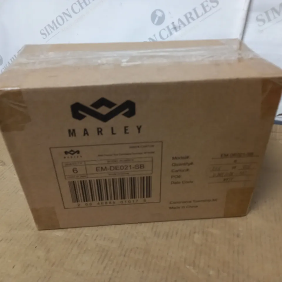 LOT OF 6 BOXED AS NEW PAIRS OF MARLEY REDEMPTION ANC TRULY WIRELESS EARPHONES