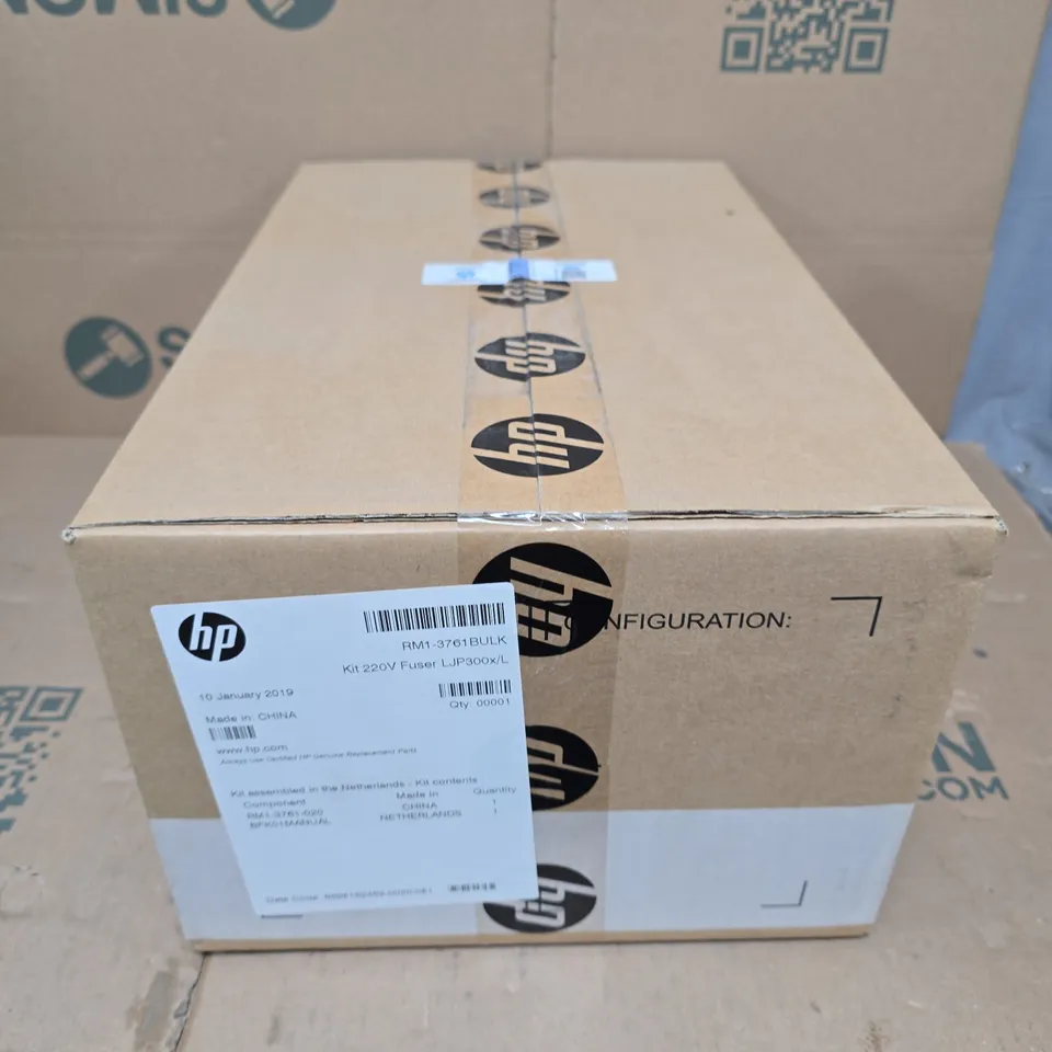 BOXED AND SEALED HP RM1-3761BULK KIT 220V FUSER LJP300X/L