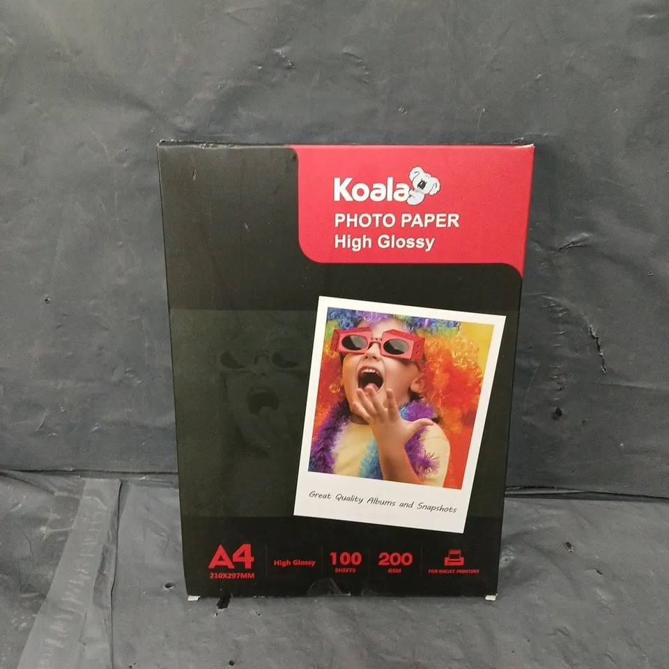 KOALA PHOTO PAPER HIGH GLOSSY A4 RRP £16