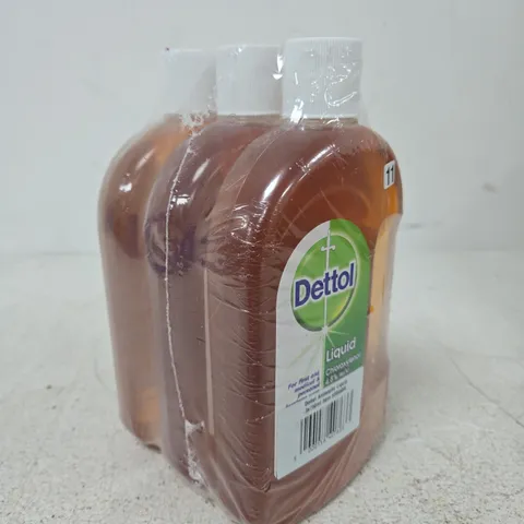 DETTOL ANTISEPTIC LIQUID – 3 X 750ML