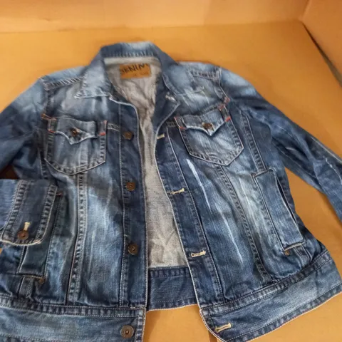 +BJ JEANS DENIM JACKET - SIZE UNSPECIFIED