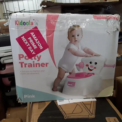 BOXED KIDOOLA POTTY TRAINER - PINK 