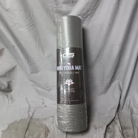 NBR YOGA MAT – ECO-FRIENDLY, 183 CM X 61 CM X 10 MM
